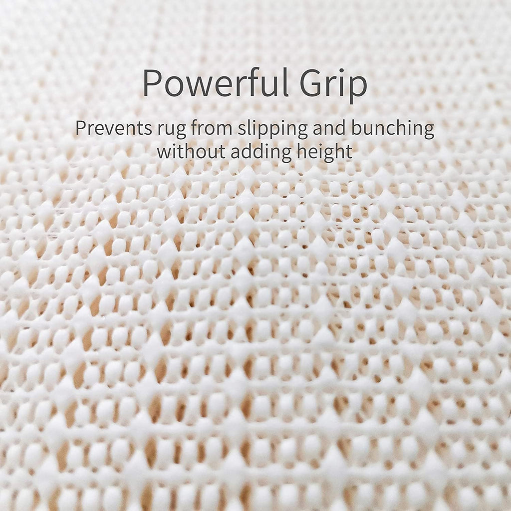 Skiennix Non-Slip Rug Pads - Thick, Skid-Resistant Mats for 7x10FT Area Rugs on Hard Floors