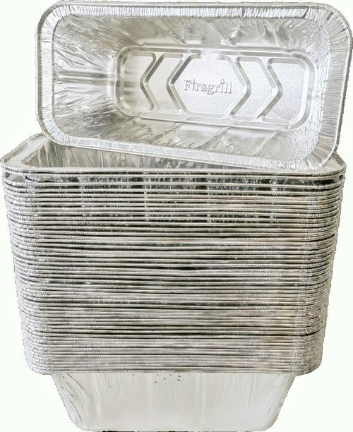 Firsgrill 50-Pack Griddle Grease Catcher Cup Liners - Fits Blackstone 17" to 36" Griddles | 8" L x 3.75" W x 3" H
