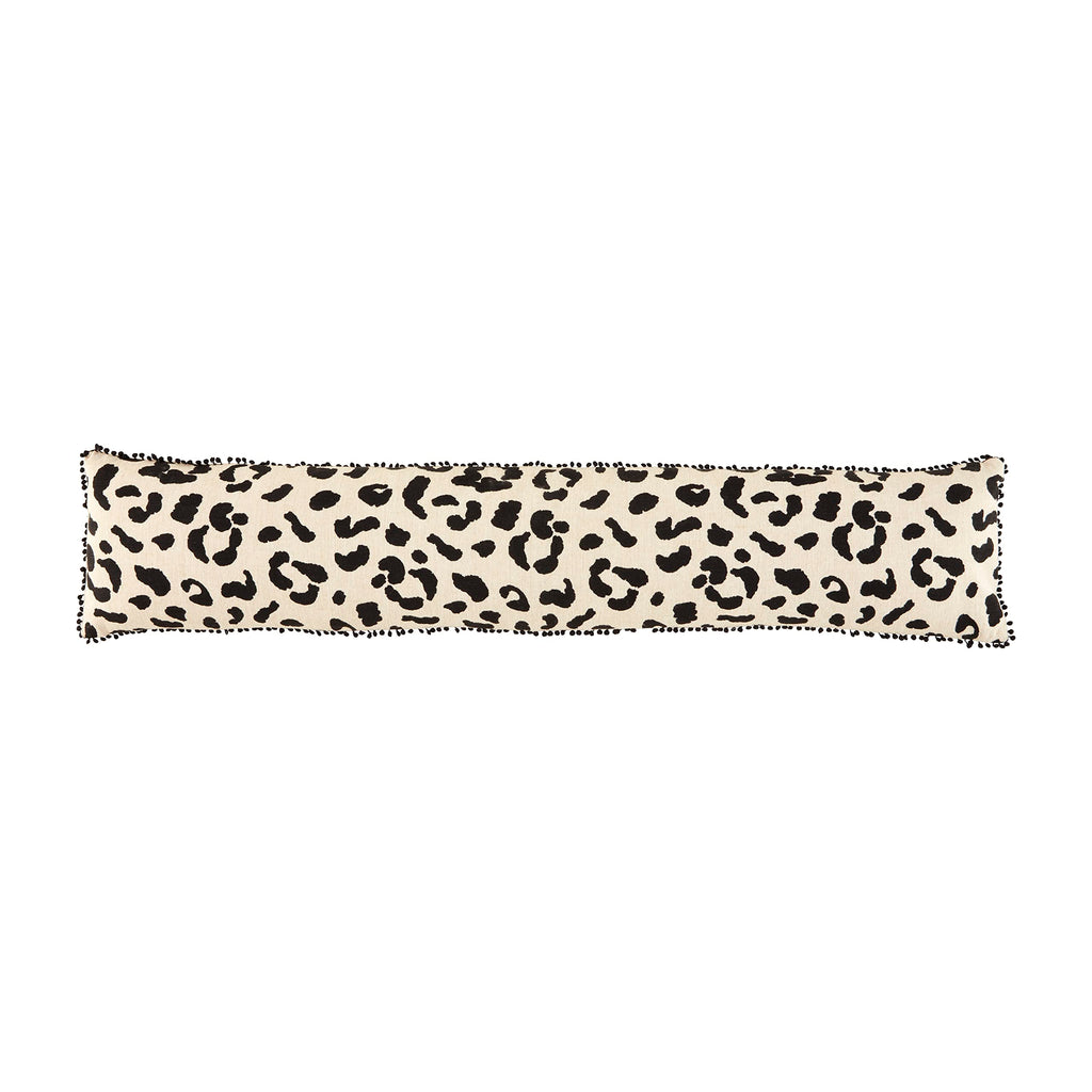 Mud Pie Cheetah Animal Print Pillow, 7" x 35"