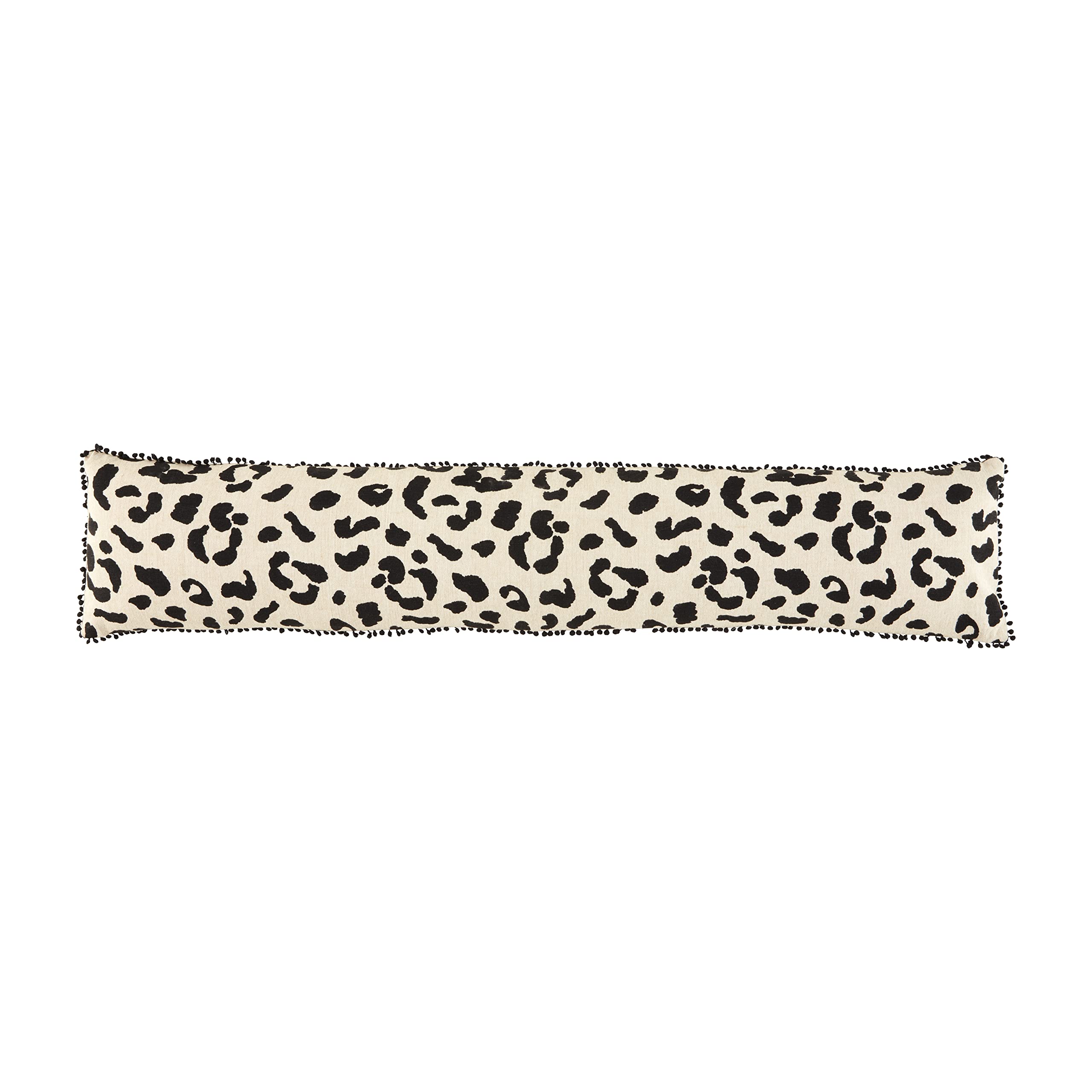 Mud Pie Cheetah Animal Print Pillow, 7" x 35"