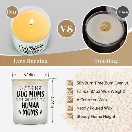 New Mom Gifts for Pregnant Women, Congrats on Pregnancy Gifts for Expecting Moms, Mom to Be Gift for Pregnant Daughter Wife Friend, First Time Mommy Birthday Mothers Day Present Candle
