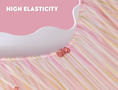 Meeting Story 3pcs Kids Comforter Set Twin Zipper Bedding Set for Girls,Bow Bedding Set Princess Comforter Set for Kid,All in one Zipper Bedding（Lightpink,Twin）