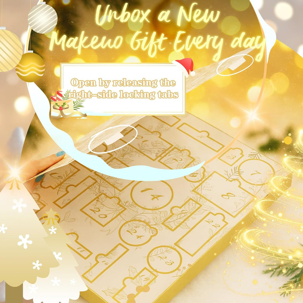 CHARMCODE Makeup Advent Calendar 2025 - 24 Days of Holiday Beauty Surprises for Women & Teens