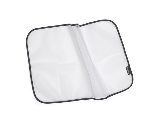 Brabantia Protective Ironing Cloth (15.75 x 23.62) Mesh Sheet to Prevent Steam Iron Shiny Marks on Clothes, Sensitive Fabric Garments