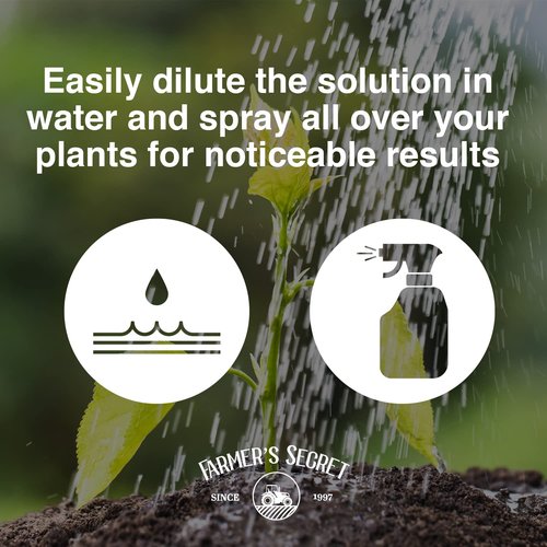 Farmer’s Secret - All-in-One Plant Booster Set | Includes 3 x 8 Ounce Bottles for Indoor & Outdoor Use