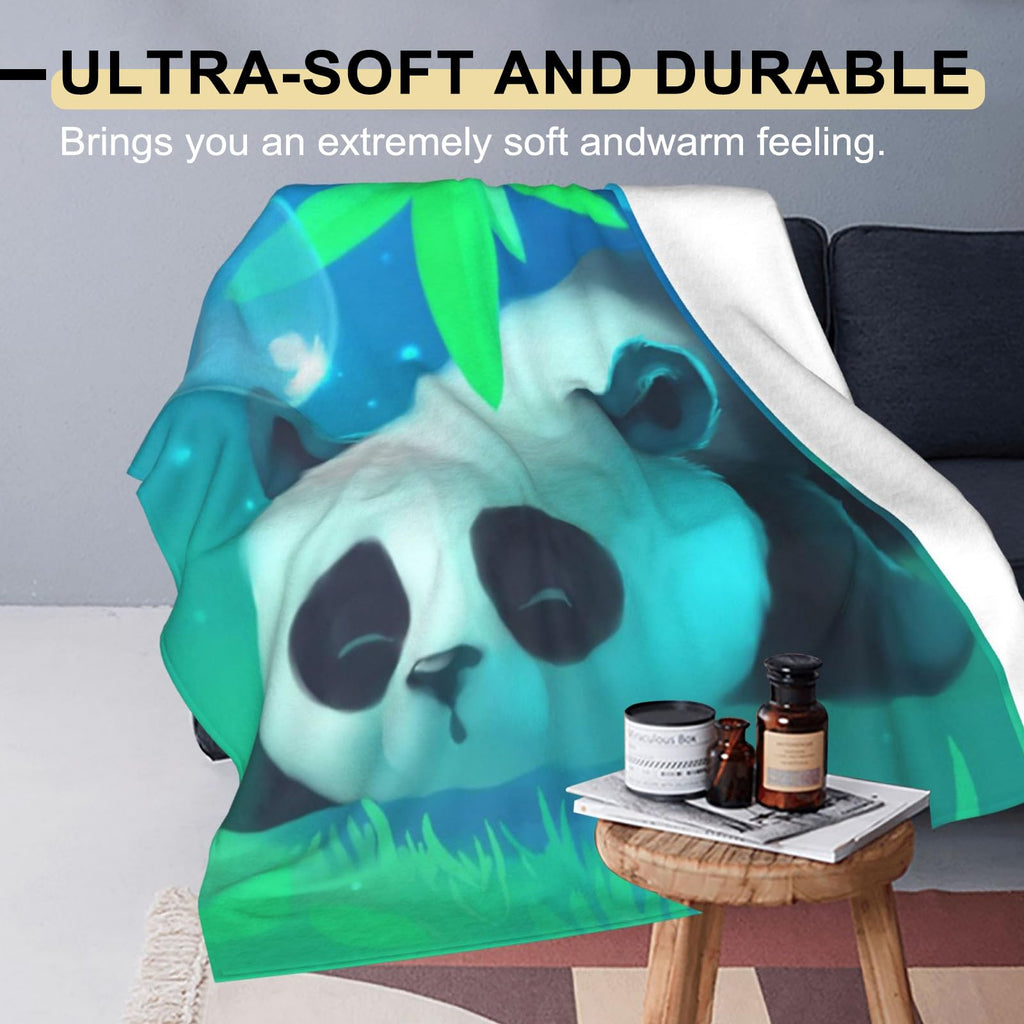 VODRM Cute Lion and Forest Blanket,Fun Cartoon Jungle Theme Throw Blankets,Birthday Gifts for Kids & Animal Lovers,Lightweight Soft Fleece,for Picnic Sofa Couch Bed Room Travel,Modern Decor,50x60in