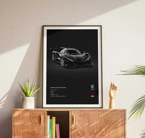 Dazongweihan 9-Piece Racing Car Poster Set - Cool Wall Art for Boys' Rooms | Unframed 8x12 Inch Decor