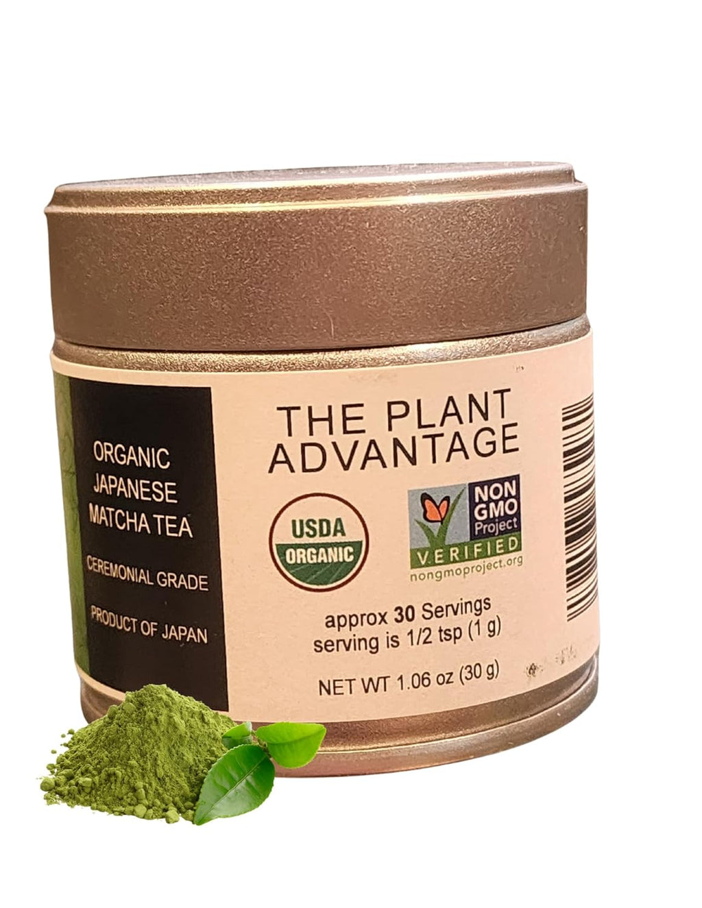 Matcha Organic Ceremonial First Spring Blend - Authentic Japanese Ceremonial Grade Matcha Green Tea Powder (30g / 1.06oz)