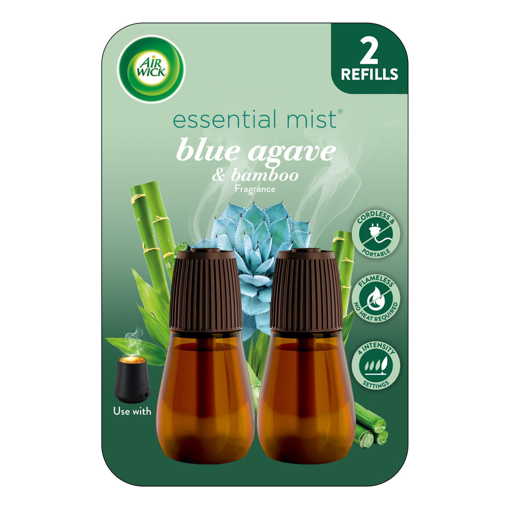 Air Wick Essential Mist Twin Refill Blue Agave & Bamboo 2 ct.