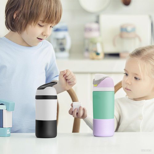 Diumepo Silicone Boot for Owala 14/16 oz Water Bottle, Anti-Slip Protective Sleeve for Owala 12 oz Kids Tumbler, Boot Bottom Base fit Flip 14 oz Insulated Stainless-Steel Water Bottle (Glitter Purple)