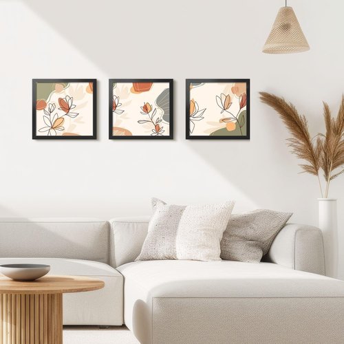 LaVie Home 10x10 Picture Frame - Classic Black Frame with HD Plexiglas for Wall Display