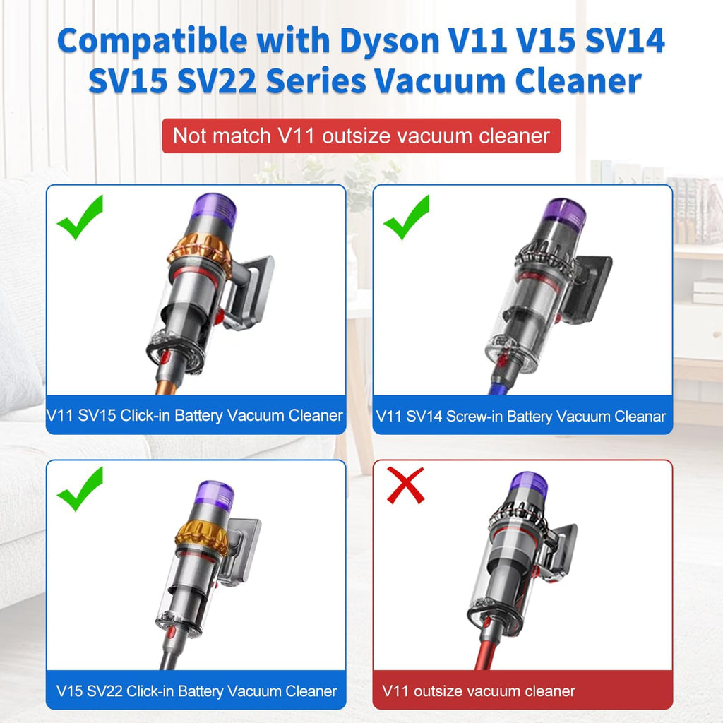 Dust Bin Top Fixed Sealing Ring for Dyson V11 V15 SV14 SV15 SV22 Vacuum Cleaner Dust Bucket/Dirt Cup Replacement Parts Vacuum Cleaner Repair Accessories