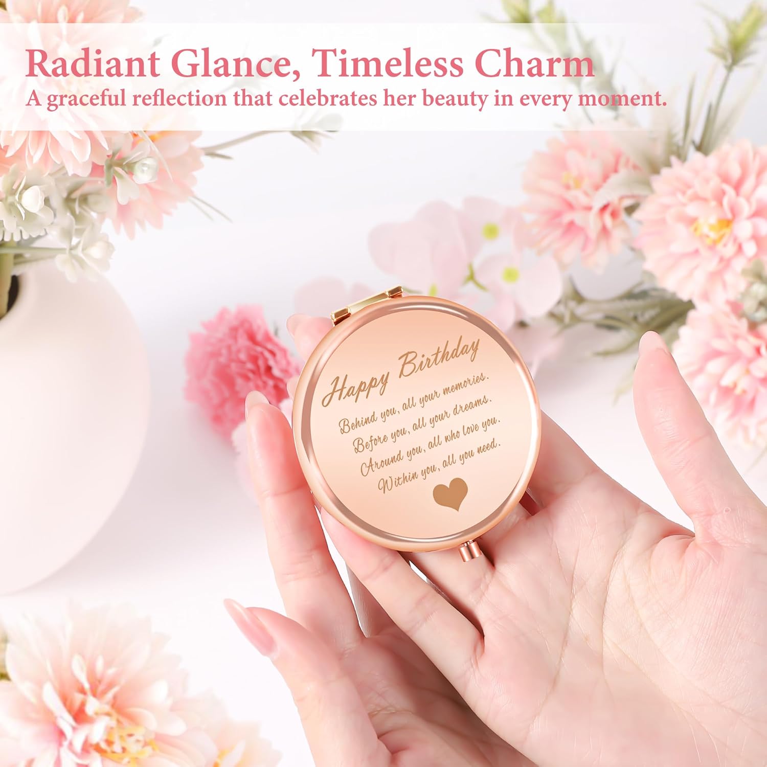 Regine Switzerland Birthday Gift Basket - Unique Pink Mug & Treats Set for Women | Perfect for Friends, Mom, Sister, & More