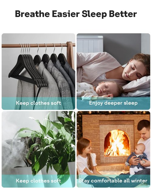Leemone AP-H400 Replacement Filter Compatible with Homedics 2-in-1 Cool Mist Humidifier & Air Purifier, Wick Filter, Deliver Pure Water Humidification, Absorb Water Minerals,1 Pack