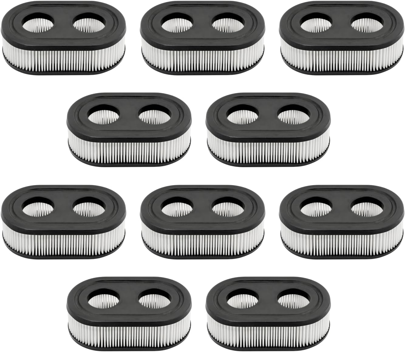 Troy-Bilt Lawn Mower Air Filter - 10 Pack Replacement for 500 Series Engines | Fits TB110, TB200, TB230