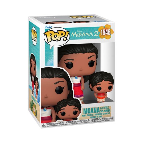 Funko POP & Buddy: Moana 2 - Moana & Simea - Collectable Vinyl Figure - Gift Idea - Official Merchandise - for Kids & Adults - Movies Fans - Model Figure for Collectors and Display