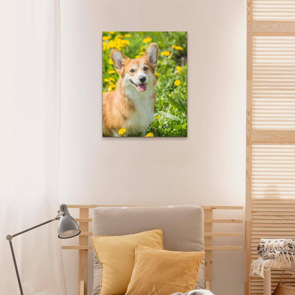 WayToLight Personalized Canvas Prints - Custom Framed Wall Art for Home Decor | Ideal Christmas Family Gifts (6x8 in)