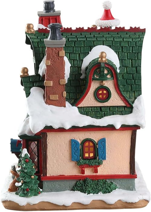 Lemax Santa's Wonderland Collection - The Claus Cottage Figurine | Festive Holiday Decor