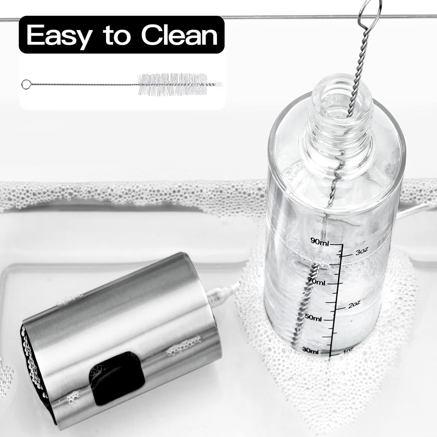 NORBASE Oil Sprayer - Upgraded Refillable Olive Oil Spray Bottle Mister | 2 Pack for Cooking & BBQ