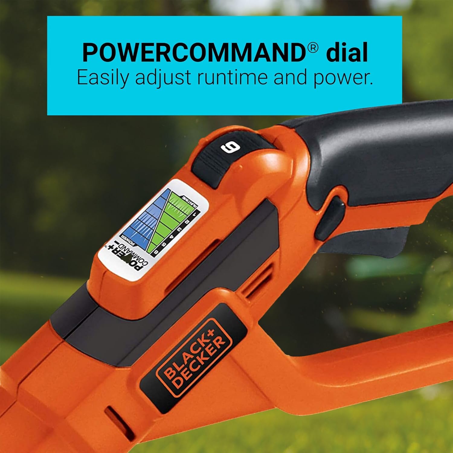 BLACK+DECKER 40V MAX Cordless String Trimmer & Edger - Adjustable Telescoping Pole, Includes Battery & Charger