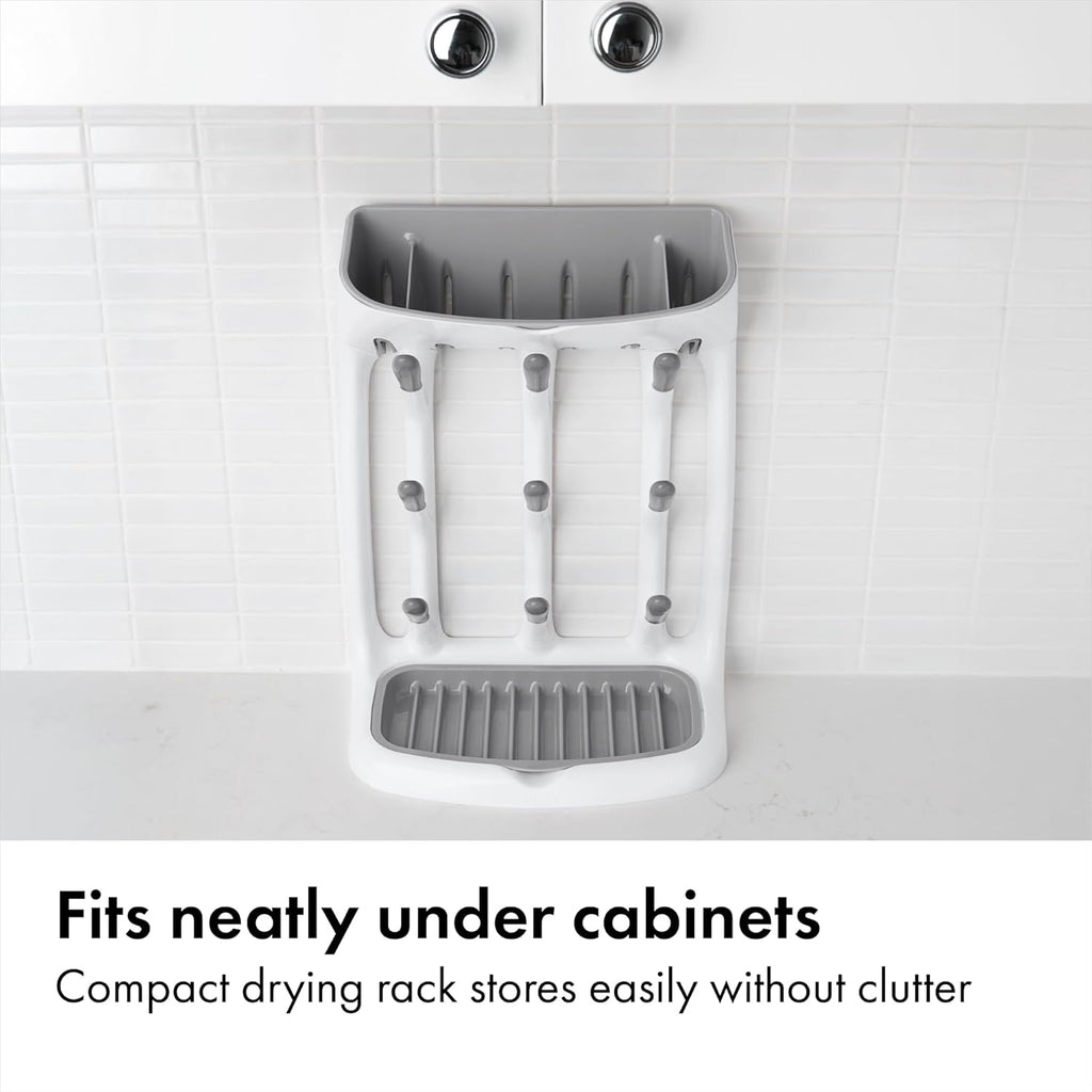 OXO Tot Drying Rack - Space-Saving Design for Efficient Bottle and Dish Drying