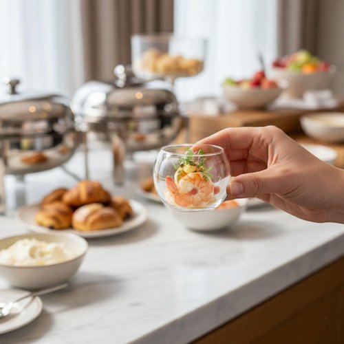 Restaurantware 2 Ounce Round Plastic Bowls 100 Disposable Sphere Cups - Premium Does Not Shatter Easily Clear Plastic Appetizer Bowls Versatile For Weddings Parties Or Birthdays
