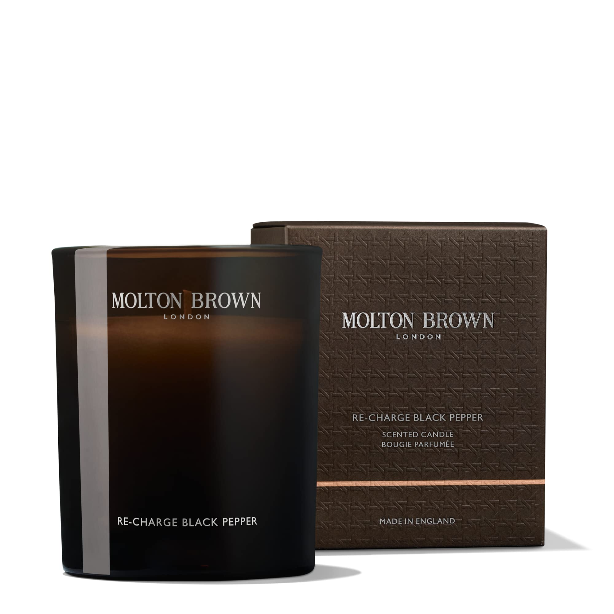 Molton Brown Re-Charge Black Pepper Signature Scented Single Wick Candle 6.07 oz.
