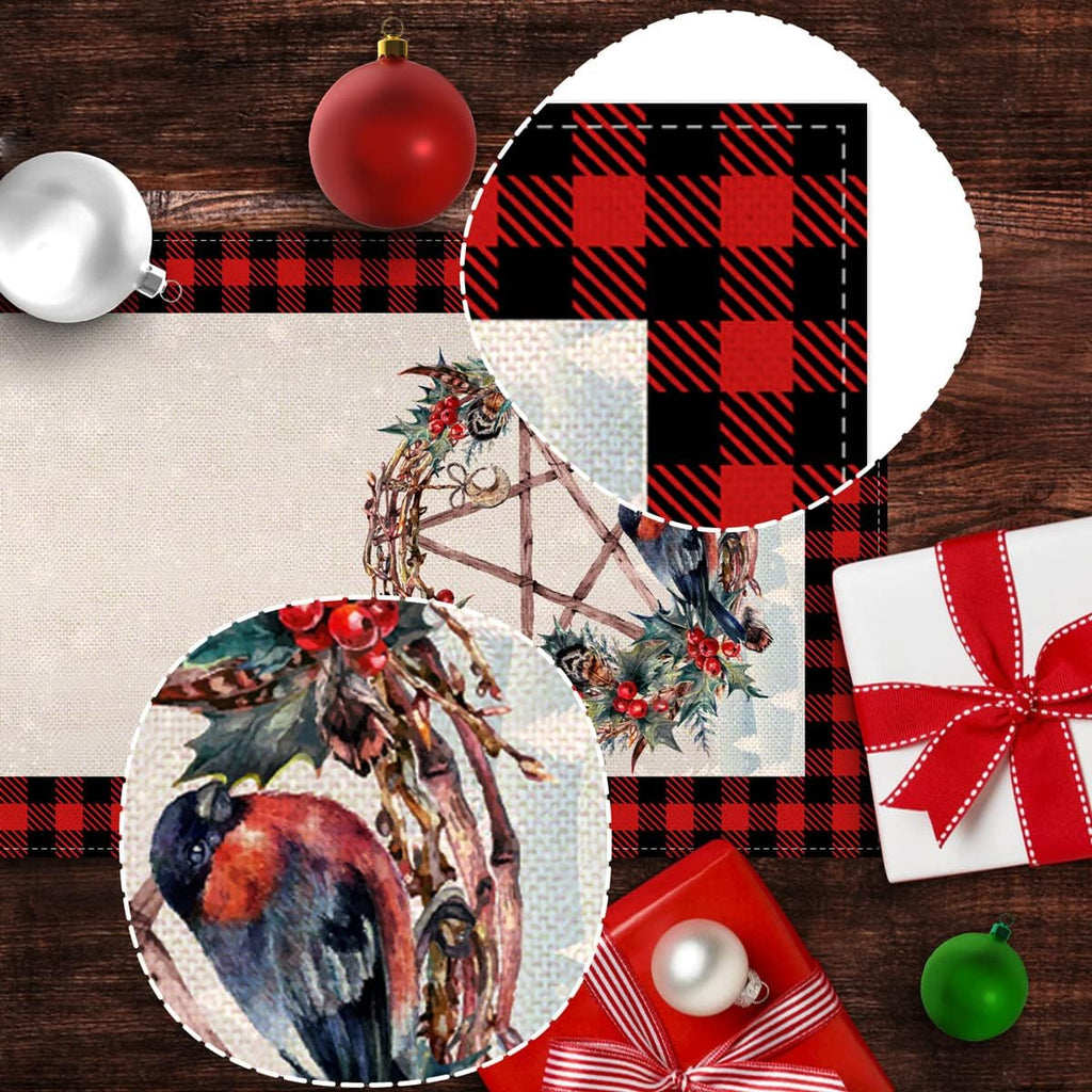 Nepnuser Yule Table Runner - Norse Wiccan Pagan Christmas Decor | 72 Inches for Festive Home Elegance