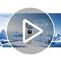 Poyiccot Portable Handheld Fan with Digital Display, 3000mAh Rechargeable, 1-199 Speed for Home, Office, Travel