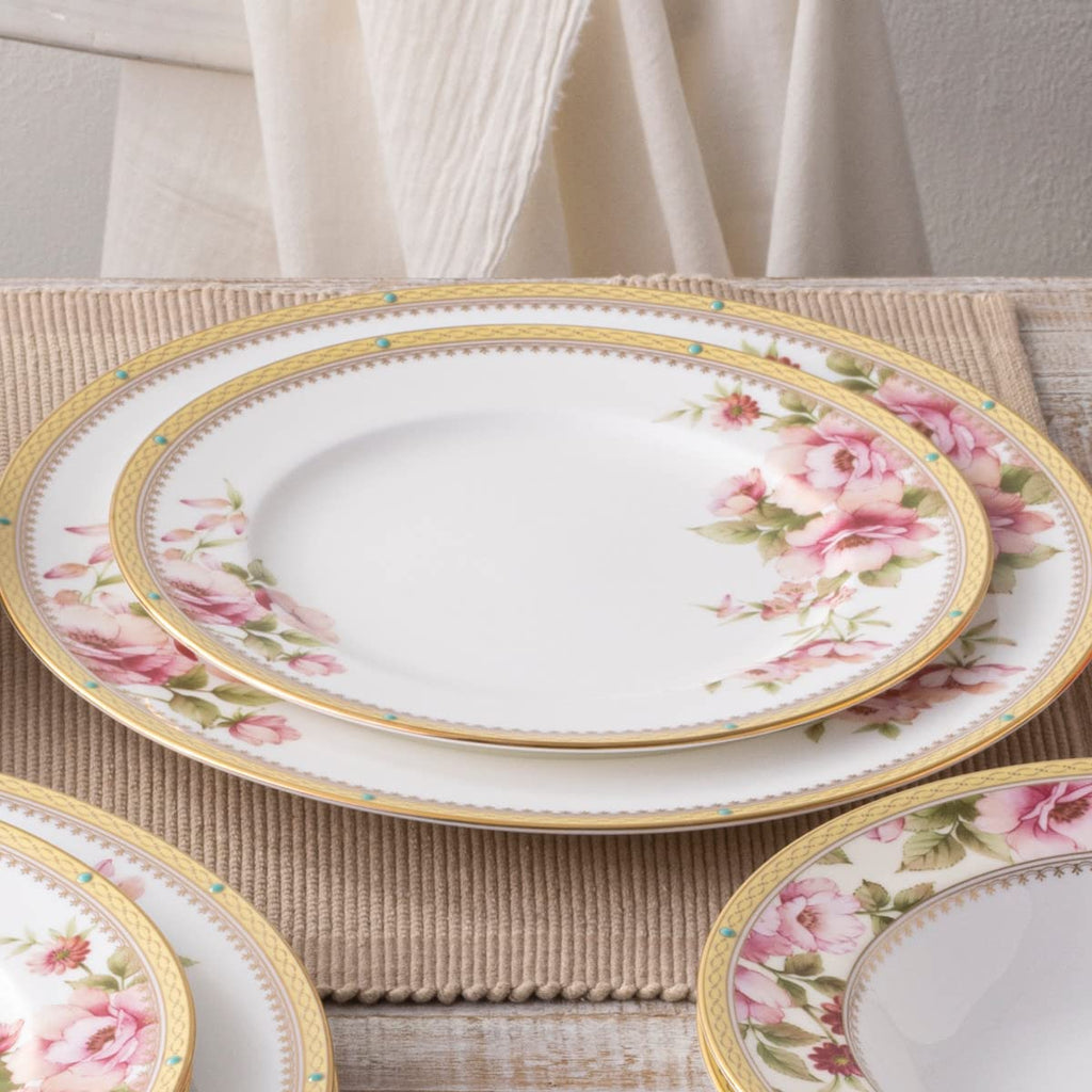 Noritake Hertford Set of 4 Salad Plates, 8-1/2"