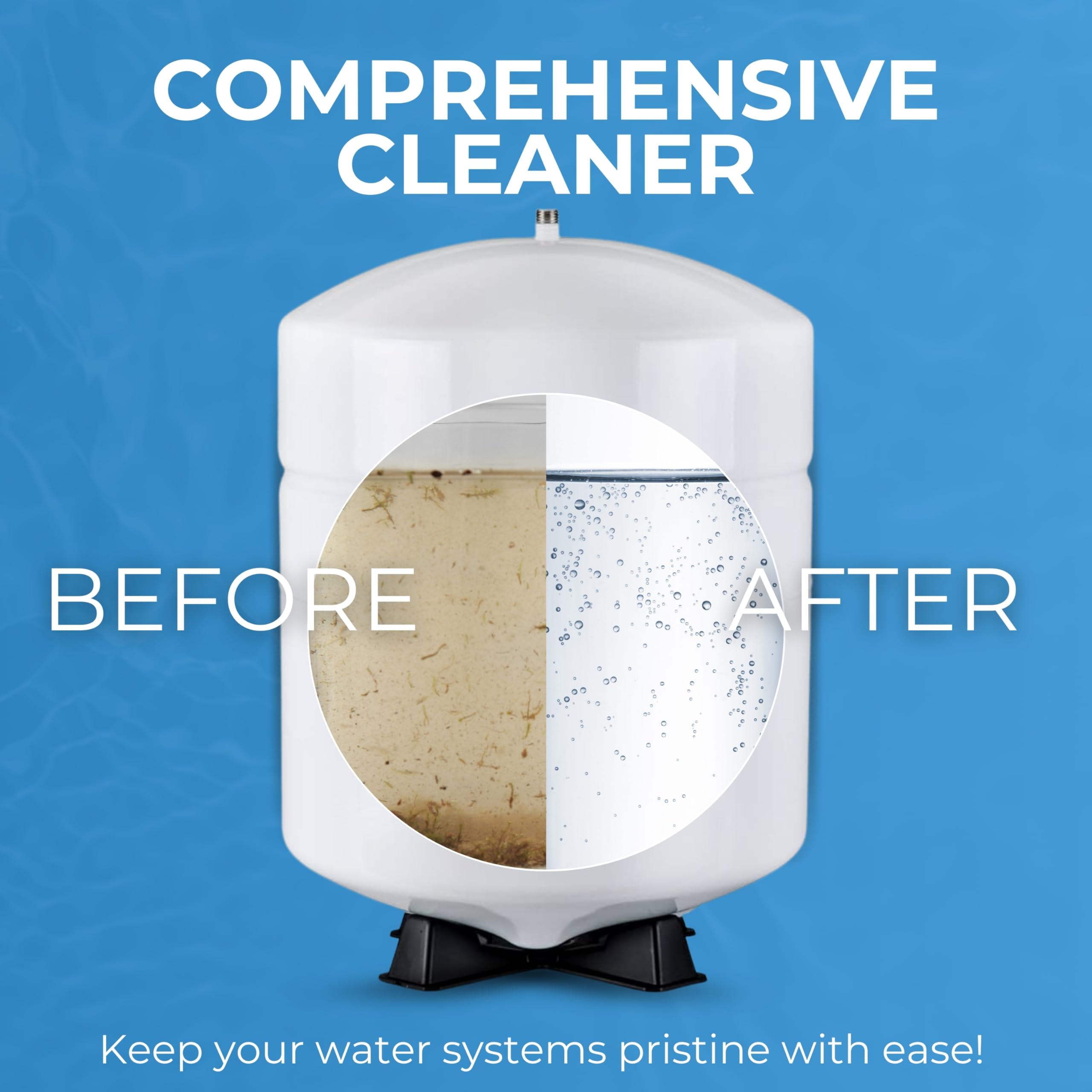 IPW Industries, Inc. - Sani System (SS24N) Liquid Cleaner for Reverse Osmosis (RO) System, Cooler, Whole House Water Softener and Home Improvement