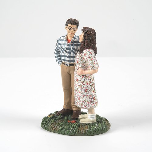 Department 56 Beetlejuice Village Accessories Adam and Barbara Maitland Figurine, 3.54 Inch, Multicolor