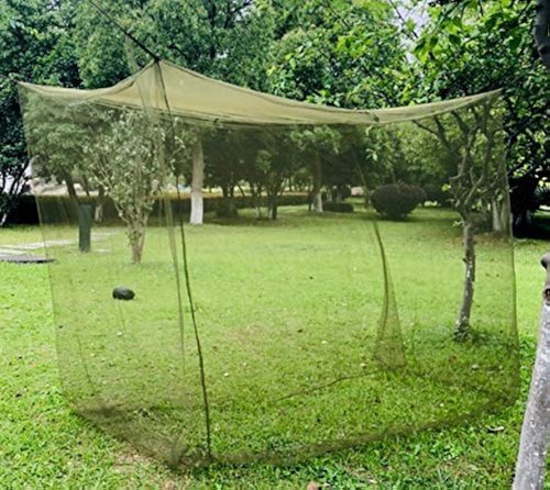 10 Pack Mosquito Netting for Camping - Mosquito Net Tent, Perfect for Scout Camps - Compact and Lightweight Bug Nets for Camping - Mosquito Netting for Bed - Fits Sleeping Bags or Cot