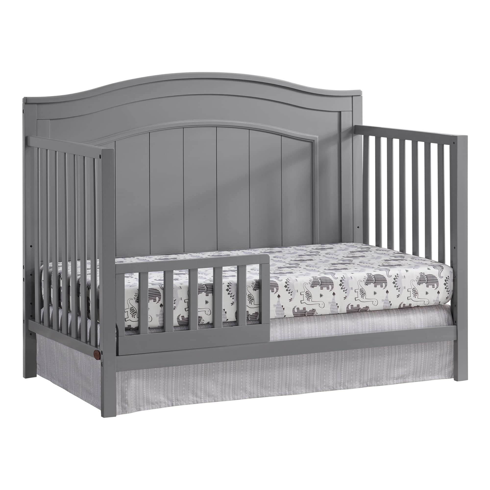 Oxford Baby Nolan/North Bay Crib to Toddler Bed Guard Rail Conversion Kit, Dove Gray, GreenGuard Gold Certified