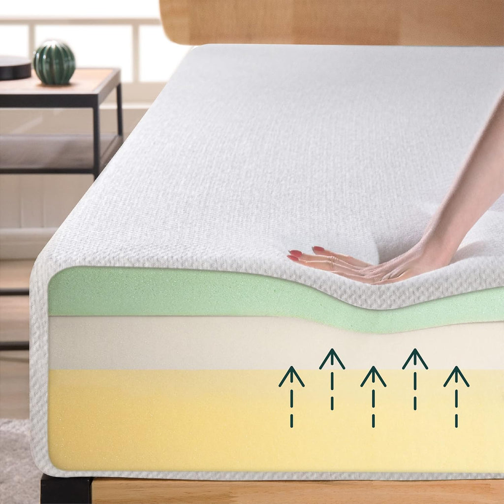Sleep Master - Premium 8-Inch Memory Foam Mattress | Comfortable & Supportive Sleep Solution