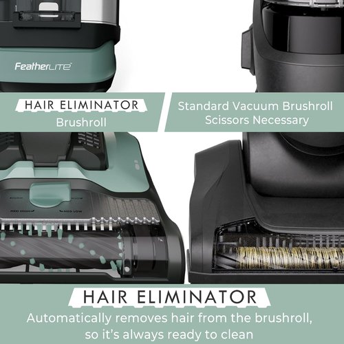 Kenmore DU1275 Bagless Upright Vacuum - Lightweight Carpet Cleaner with Hair Eliminator Brushroll & 4 Height Adjustments
