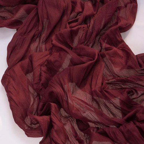 MLMC Burgundy Red Table Runner 10ft Wine Red Cheesecloth Table Runner Sheer Gauze Cheese Cloth Centerpiece 35x120 Inches for Wedding Bridal Shower Anniversary Events Decor