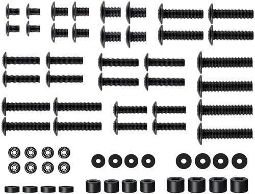 Mounting Dream TV Mounting Hardware TV Mount Screws Kit Comes with M4, M5, M6, M8 Screws, Includes Spacers and Washers, Fits Any TVs Up to 82 Inch, Works with Any Wall Mount MD5754