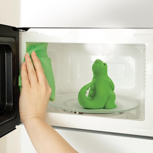 Genuine Fred Dragon's Breath Microwave Steam Cleaner - BPA-Free Silicone Design | Fun & Effective Kitchen Gadget