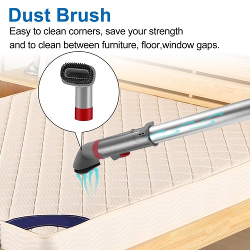 Coodss 3 Packs Upholstery Tool, Crevice Tool and Dust Brush Compatible with Shark Rotator NV500, NV501, NV502, NV560 Lift-Away Vacuum Cleaner Compare to Part No. X11FC500