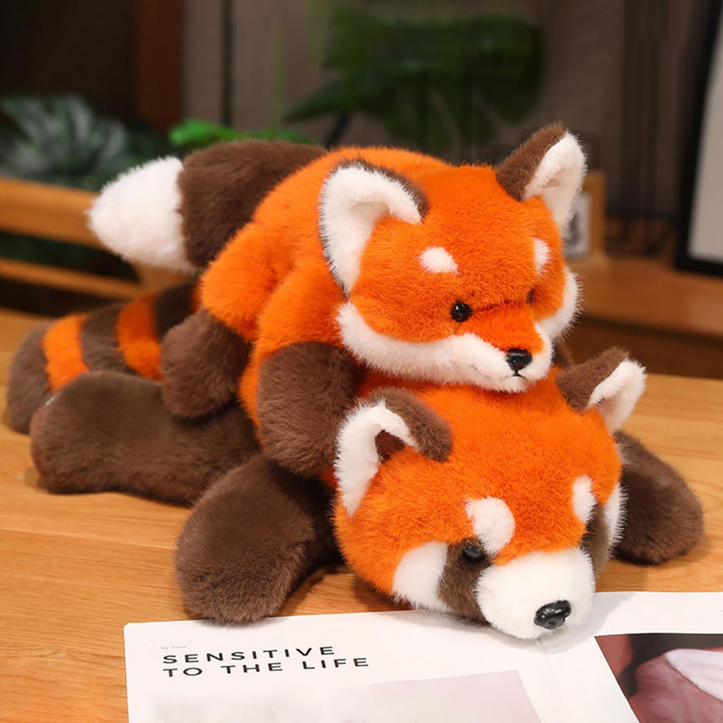 chilsoby Fox Weighted Stuffed Animal Plush, Cute Weighted Plush Animal Super Soft Hugging Pillow Plushie Toy for Kids & Adults Birthday Gifts (Fox, 25.6 inch)