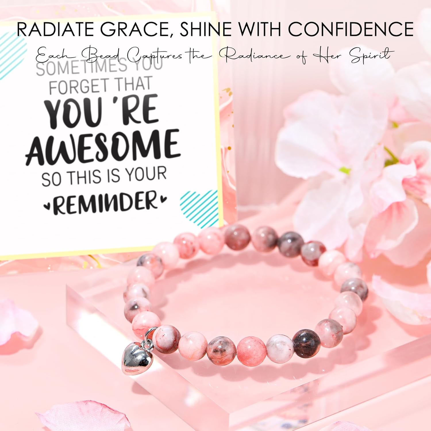 Regine Switzerland Birthday Gift Basket - Unique Pink Mug & Treats Set for Women | Perfect for Friends, Mom, Sister, & More