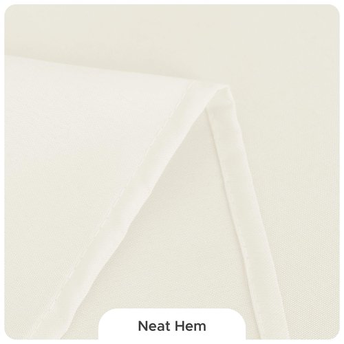 Fitable 8 Pack Table Cloth Rectangle Table: Stain and Wrinkle Resistant Tablecloth Rectangular, Washable Polyester Tablecloths for Wedding Party Dining Banquet Event Catering(Ivory, 70x120 Inch)