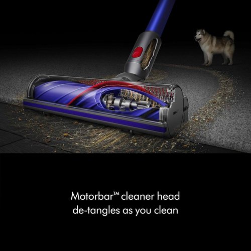 Dyson V11 Cordless Stick Vacuum - Powerful Suction | Large Capacity, Nickel/Blue Finish