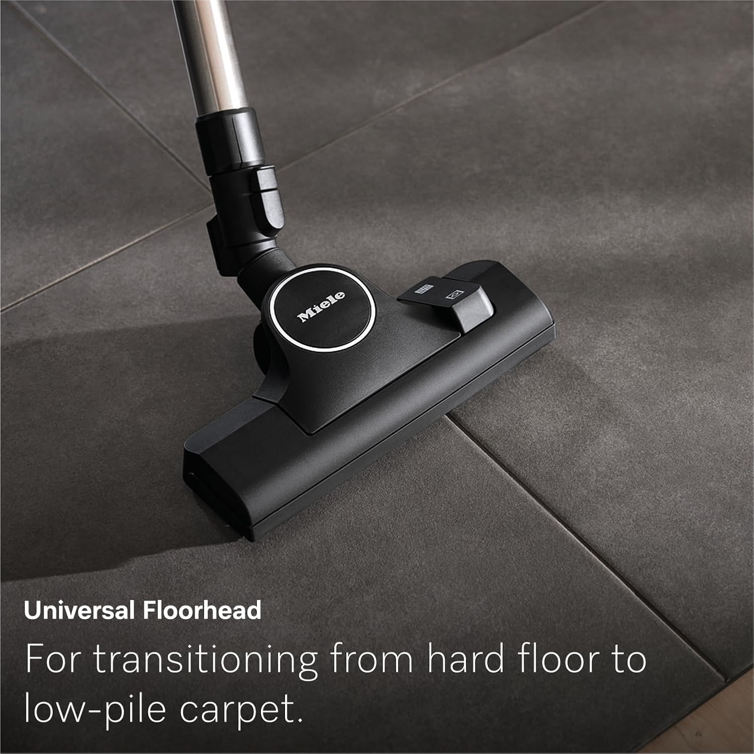 Miele Guard L1 AllFloor Bagged Canister Vacuum Cleaner - AirClean Plus Filter, LED Display, Obsidian Black/Rose Gold