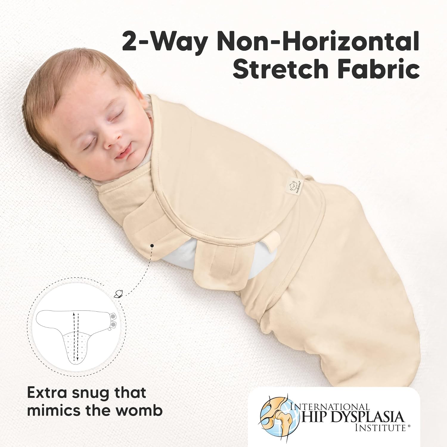 Organic Baby Swaddle Sleep Sacks by [Brand Name] - Soft & Snug for Newborns 0-3 Months | 3-Pack in Terracotta