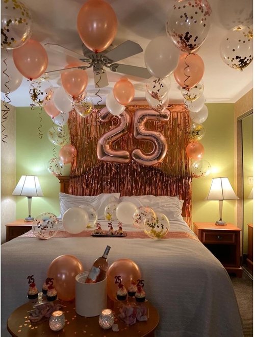 Big 23 Balloons | 40-Inch Rose Gold Number Balloons for Birthdays, Weddings & Celebrations