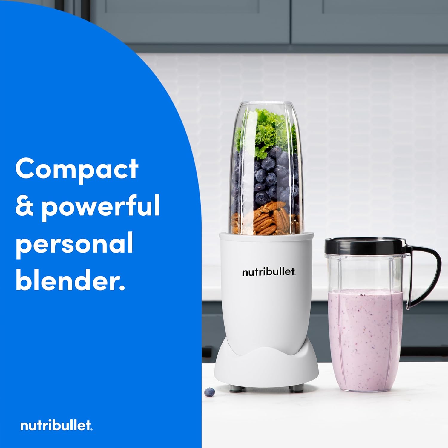 Nutribullet Pro Nutrient Extractor - 900W Power for Smoothies | Matte White Finish