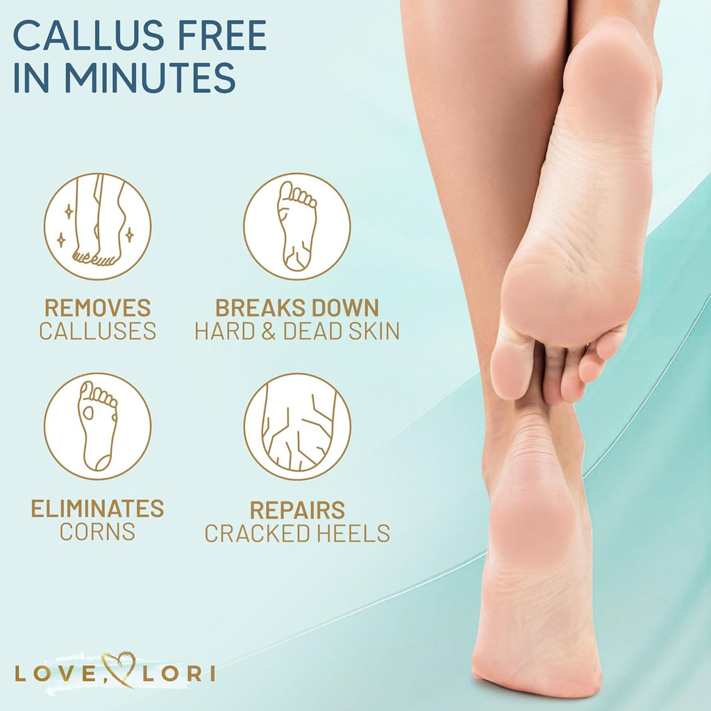 Regine Switzerland Callus Remover Gel - Extra Strength Foot Care Scrubber | 6oz Pedicure Essential