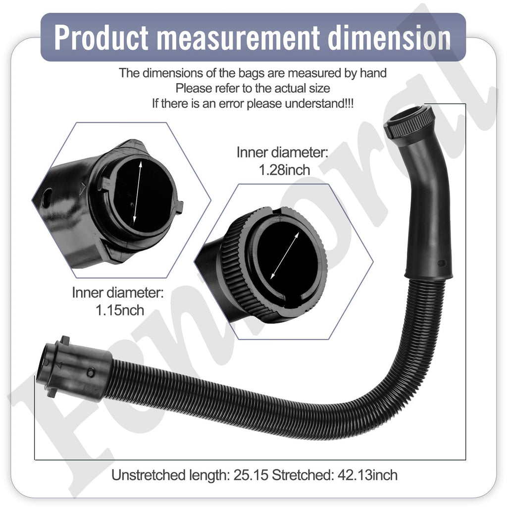 43434239 Vacuum Hose Compatible with Hoover PortaPower Dialamatic Vacuum for C2094 CH30000 Commercial Shoulder Vac Models